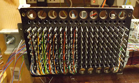 The multiple wired out to the rear strip connector