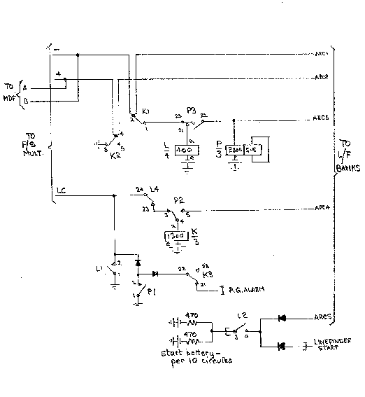 Line circuit diagram