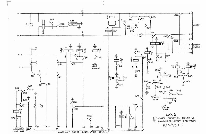 Auto-Auto Relay Set (bothway from non dependent exchange)
