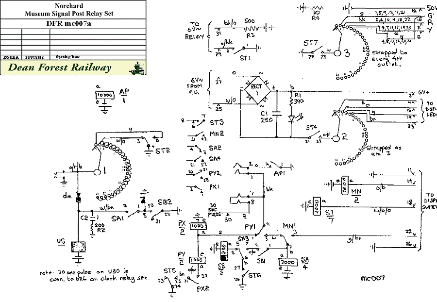 Control Relay Set Diagram