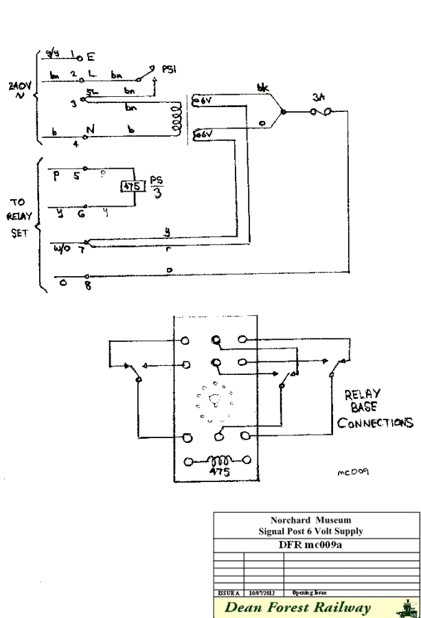 6 Volt AC Supply Diagram