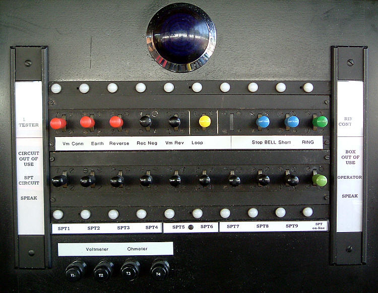 Concentrator Head Key and Lamp Layout