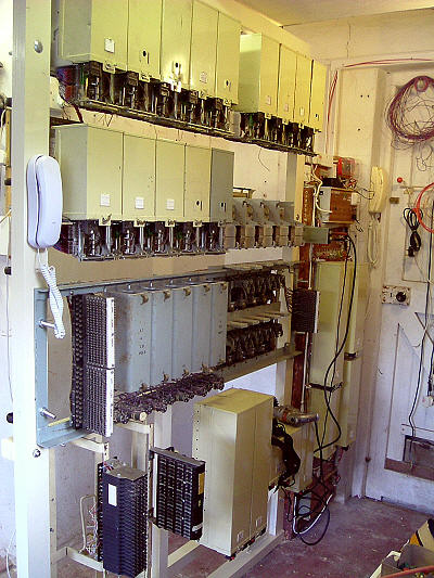 Parkend Main Equipment Rack (Front)