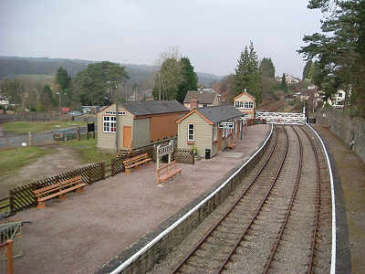 Parkend Station, Goods Shed and Signal Box